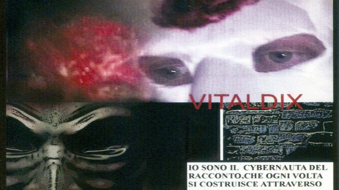 arte in quarantena, illustrazione di volti mascherati, artista Vitaldo Conte