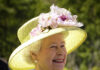 Aesthetics and politics: Queen Elizabeth II in green dress and hat