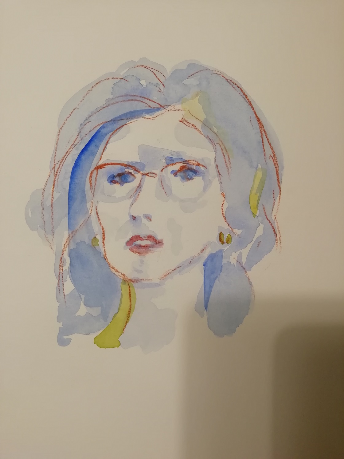 Letizia M. Costanzo, Portraits, a female portrait