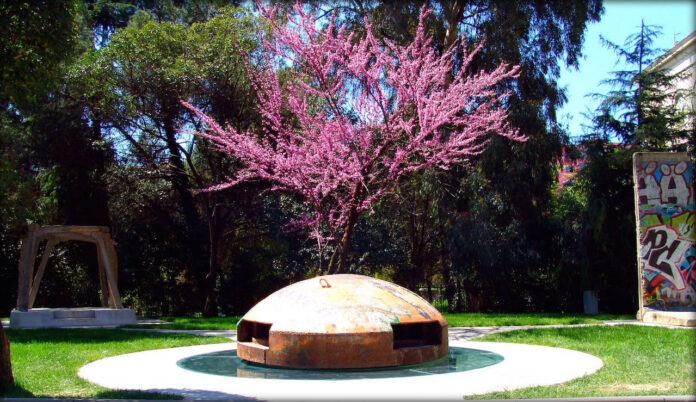 On the occasion of Albania's Parliamentary Elections 25th April 2021, the photo shows the monument that commemorates the victims of communist regime in Albania