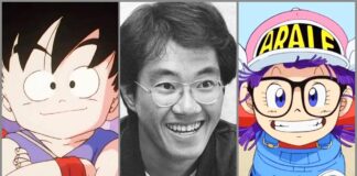 Akira Toriyama and his Dr. Slump character / Un genio poliedrico