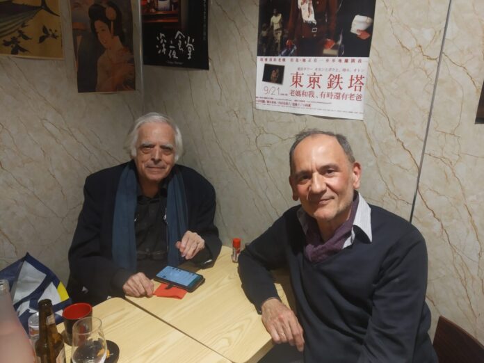 De gauche à droite,  Gérard-Georges Lemaire et Santiago Arranz De gauche à droite, Gérard-Georges Lemaire et Santiago Arranz